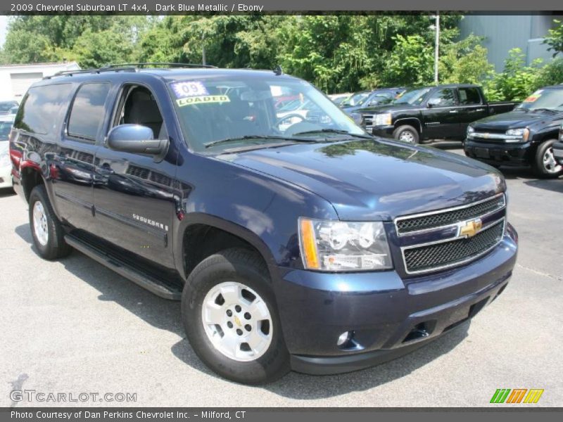 Dark Blue Metallic / Ebony 2009 Chevrolet Suburban LT 4x4