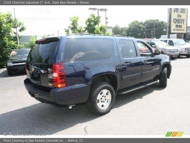 Dark Blue Metallic / Ebony 2009 Chevrolet Suburban LT 4x4