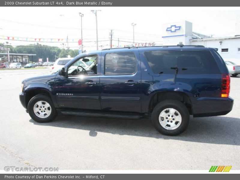 Dark Blue Metallic / Ebony 2009 Chevrolet Suburban LT 4x4