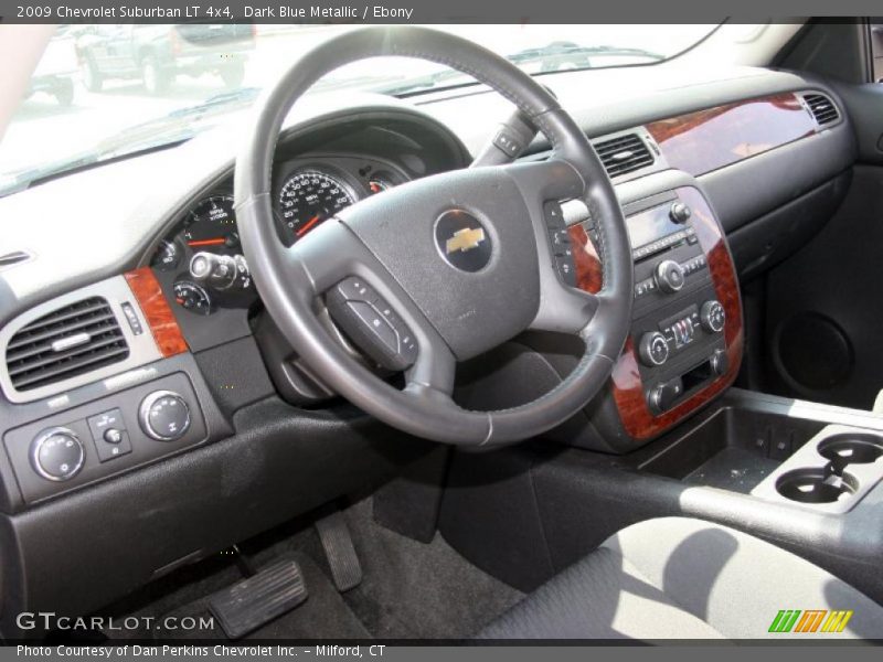 Dark Blue Metallic / Ebony 2009 Chevrolet Suburban LT 4x4