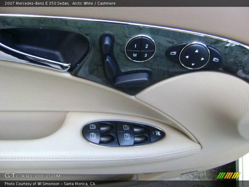 Arctic White / Cashmere 2007 Mercedes-Benz E 350 Sedan
