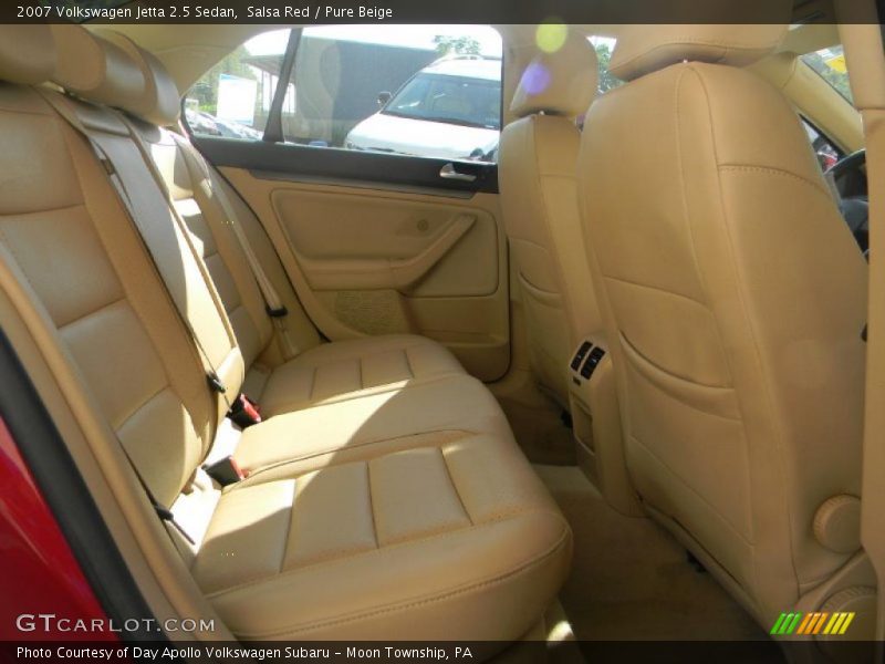 Salsa Red / Pure Beige 2007 Volkswagen Jetta 2.5 Sedan