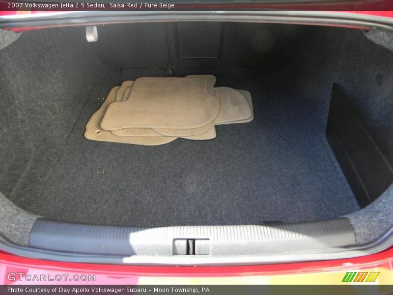 Salsa Red / Pure Beige 2007 Volkswagen Jetta 2.5 Sedan