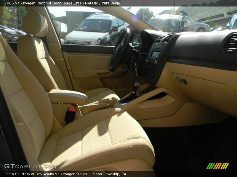 Sage Green Metallic / Pure Beige 2006 Volkswagen Rabbit 4 Door