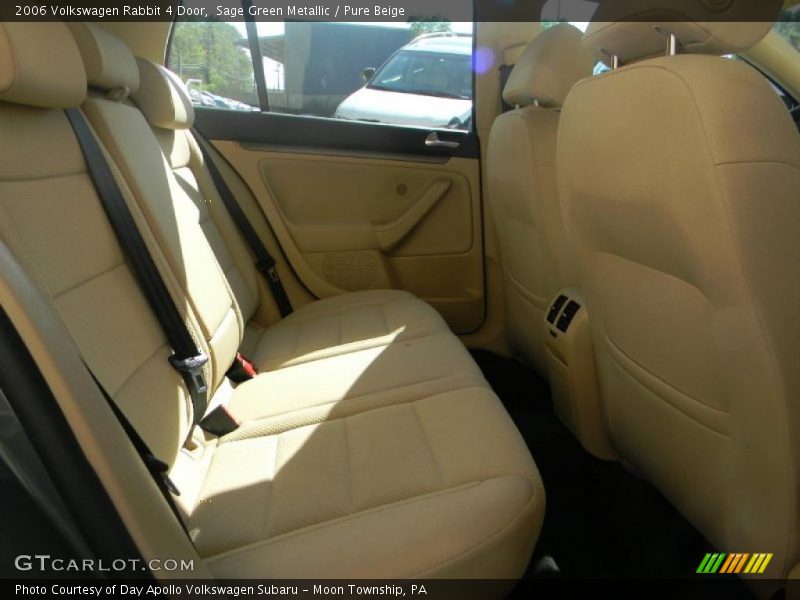 Sage Green Metallic / Pure Beige 2006 Volkswagen Rabbit 4 Door