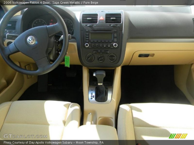 Sage Green Metallic / Pure Beige 2006 Volkswagen Rabbit 4 Door