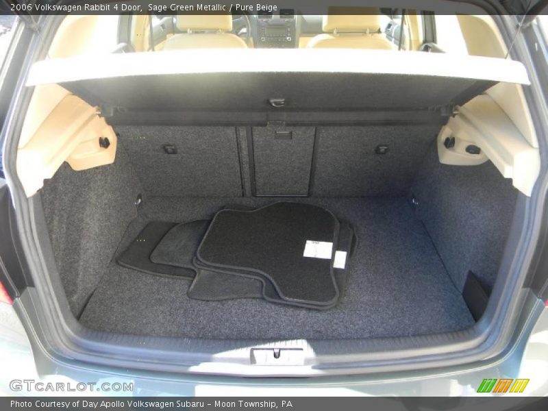 Sage Green Metallic / Pure Beige 2006 Volkswagen Rabbit 4 Door
