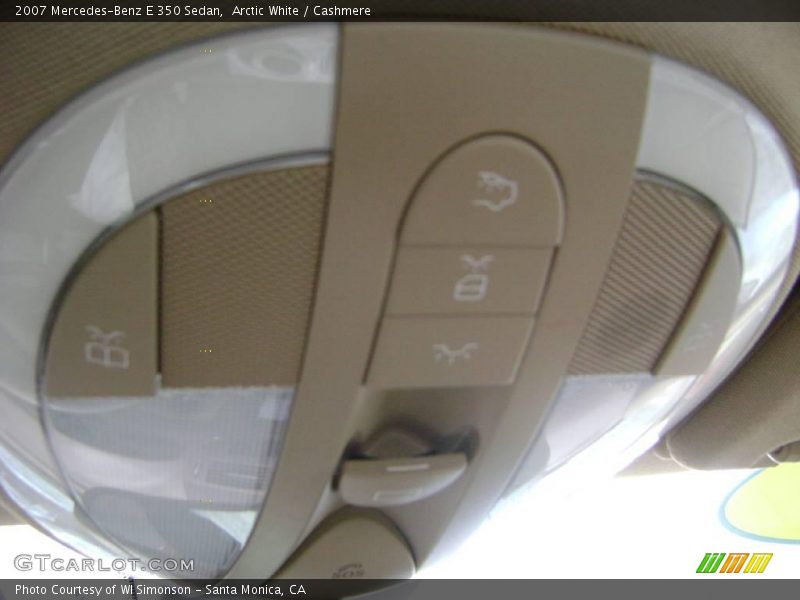 Arctic White / Cashmere 2007 Mercedes-Benz E 350 Sedan