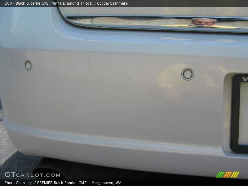 White Diamond Tricoat / Cocoa/Cashmere 2007 Buick Lucerne CXS