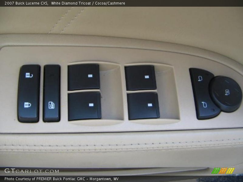 White Diamond Tricoat / Cocoa/Cashmere 2007 Buick Lucerne CXS