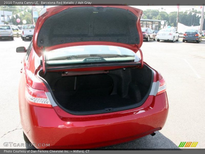 Barcelona Red Metallic / Ash Gray 2010 Toyota Camry LE