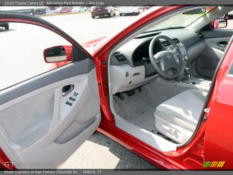 Barcelona Red Metallic / Ash Gray 2010 Toyota Camry LE
