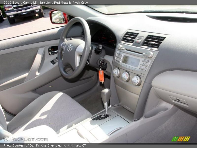 Barcelona Red Metallic / Ash Gray 2010 Toyota Camry LE
