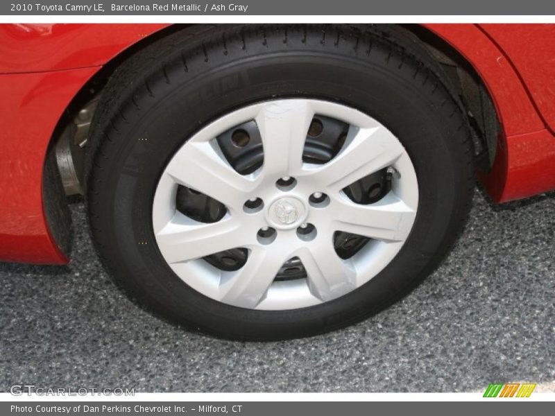 Barcelona Red Metallic / Ash Gray 2010 Toyota Camry LE