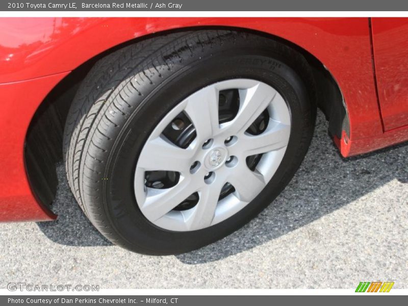 Barcelona Red Metallic / Ash Gray 2010 Toyota Camry LE