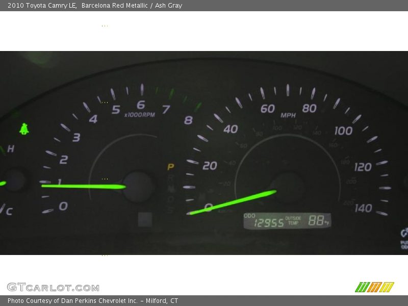 Barcelona Red Metallic / Ash Gray 2010 Toyota Camry LE