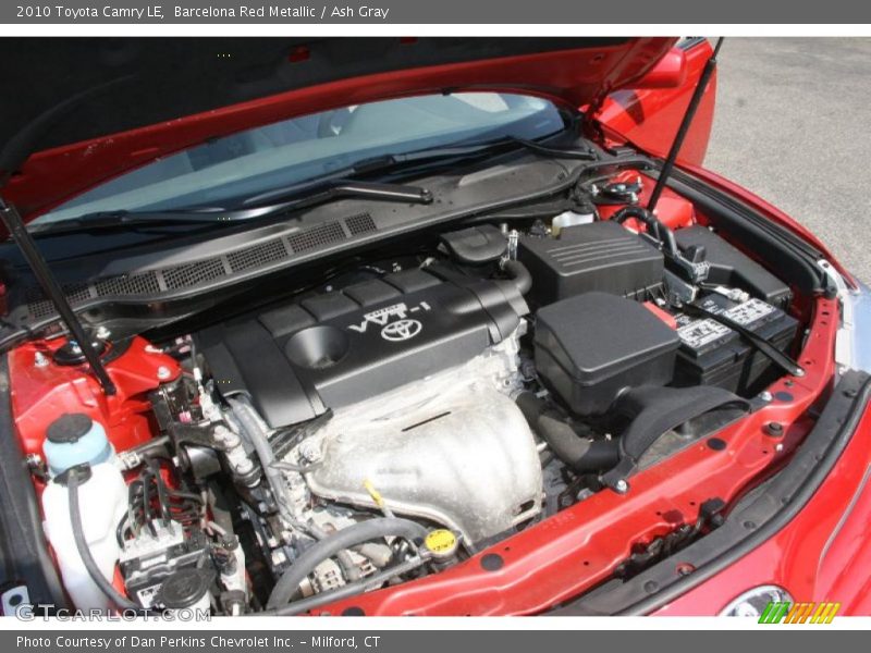 Barcelona Red Metallic / Ash Gray 2010 Toyota Camry LE