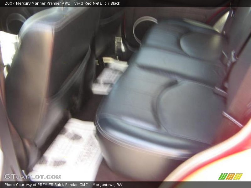 Vivid Red Metallic / Black 2007 Mercury Mariner Premier 4WD