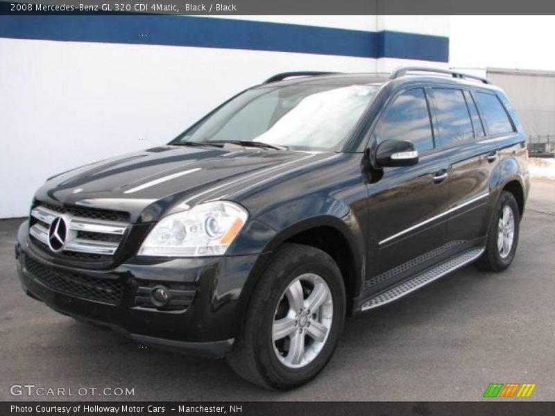 Black / Black 2008 Mercedes-Benz GL 320 CDI 4Matic