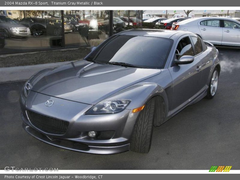 Titanium Gray Metallic / Black 2004 Mazda RX-8 Sport