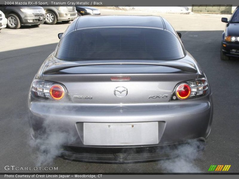 Titanium Gray Metallic / Black 2004 Mazda RX-8 Sport