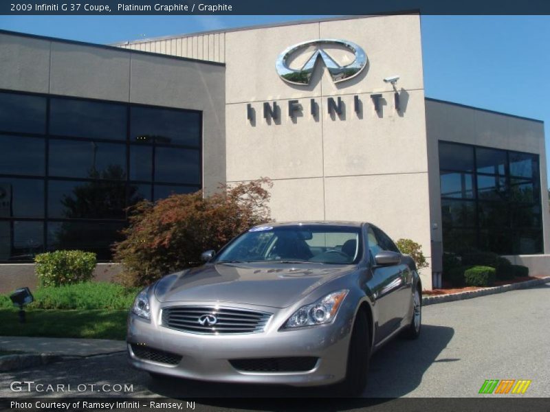 Platinum Graphite / Graphite 2009 Infiniti G 37 Coupe