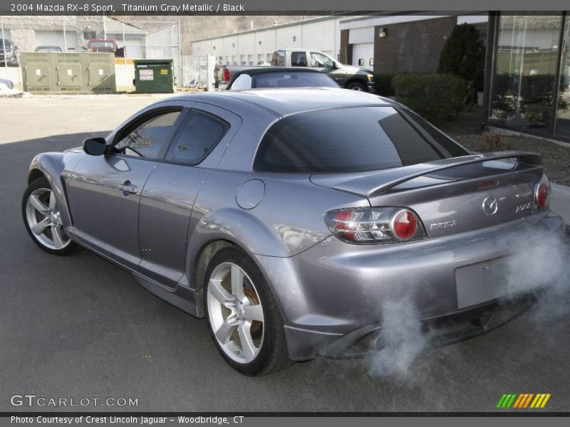 Titanium Gray Metallic / Black 2004 Mazda RX-8 Sport