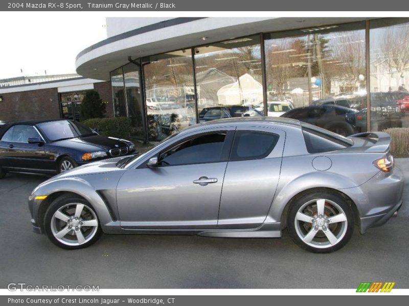 Titanium Gray Metallic / Black 2004 Mazda RX-8 Sport