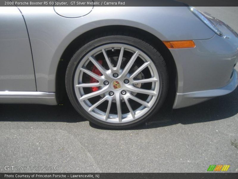 GT Silver Metallic / Carrera Red 2008 Porsche Boxster RS 60 Spyder