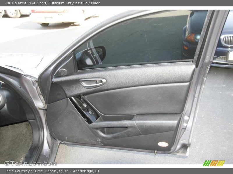 Titanium Gray Metallic / Black 2004 Mazda RX-8 Sport