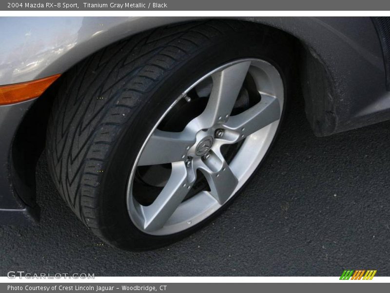 Titanium Gray Metallic / Black 2004 Mazda RX-8 Sport