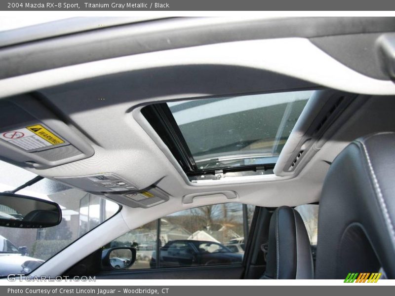 Titanium Gray Metallic / Black 2004 Mazda RX-8 Sport