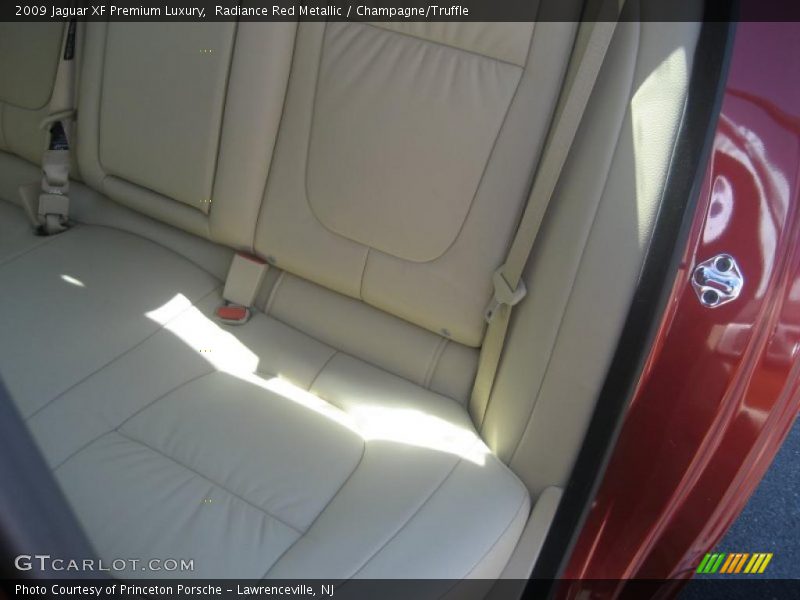 Radiance Red Metallic / Champagne/Truffle 2009 Jaguar XF Premium Luxury