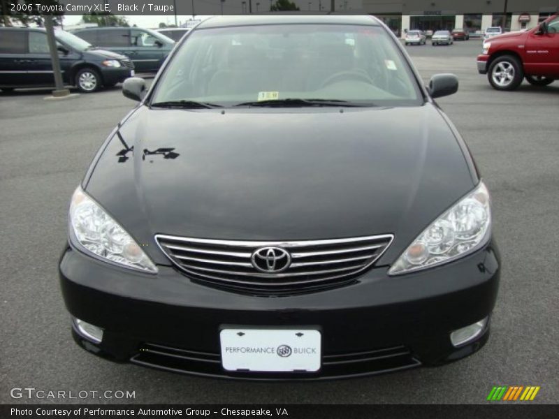 Black / Taupe 2006 Toyota Camry XLE