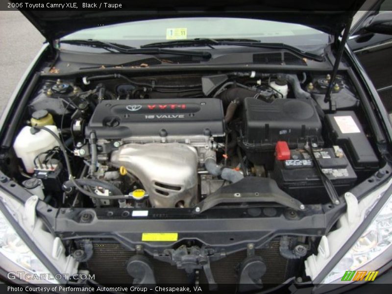Black / Taupe 2006 Toyota Camry XLE