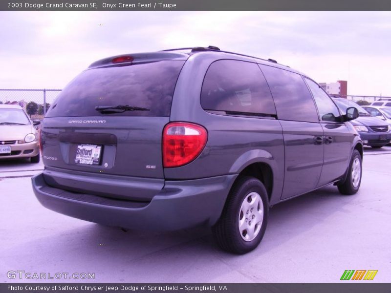 Onyx Green Pearl / Taupe 2003 Dodge Grand Caravan SE