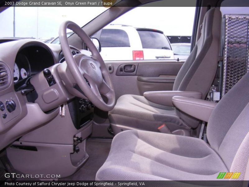 Onyx Green Pearl / Taupe 2003 Dodge Grand Caravan SE