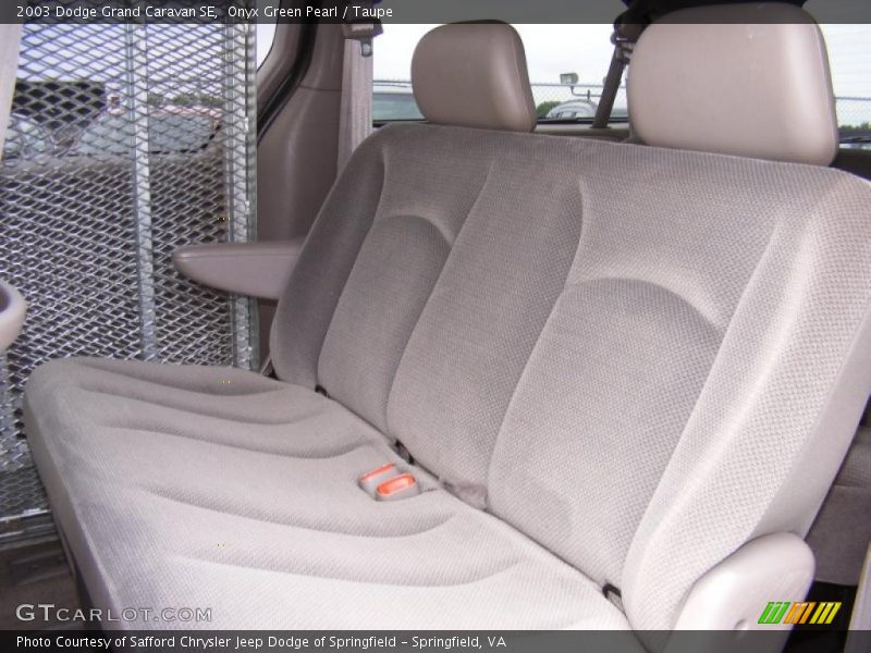 Onyx Green Pearl / Taupe 2003 Dodge Grand Caravan SE