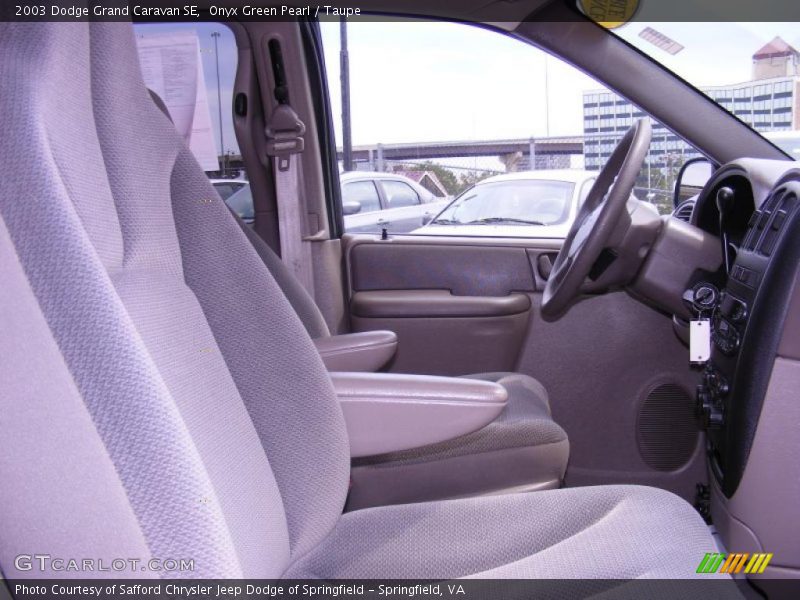 Onyx Green Pearl / Taupe 2003 Dodge Grand Caravan SE
