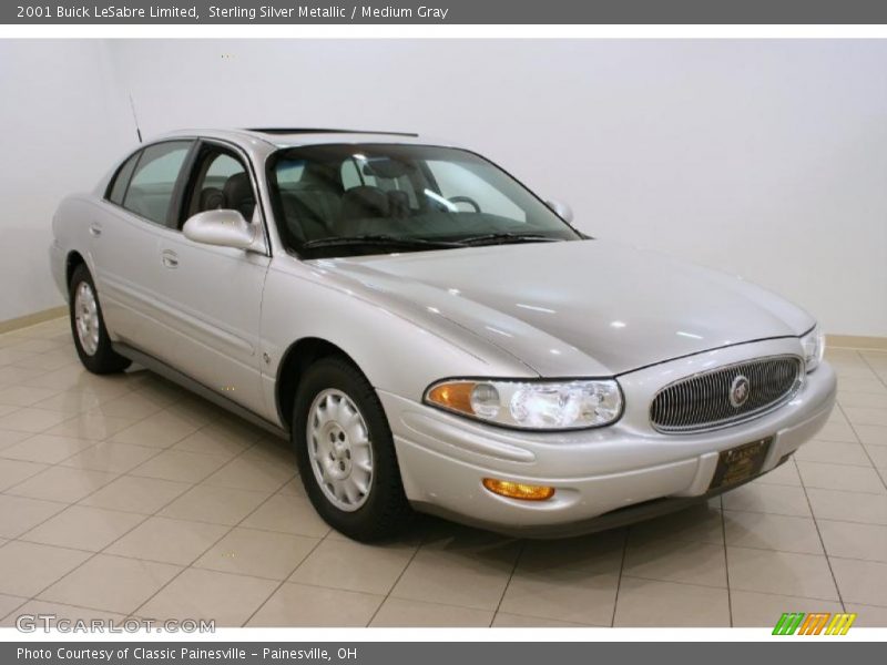 Sterling Silver Metallic / Medium Gray 2001 Buick LeSabre Limited