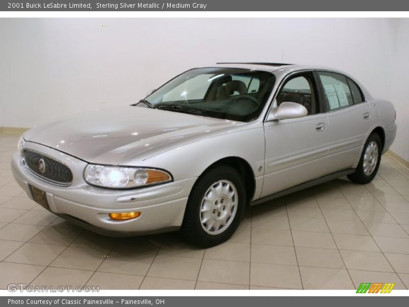 Sterling Silver Metallic / Medium Gray 2001 Buick LeSabre Limited