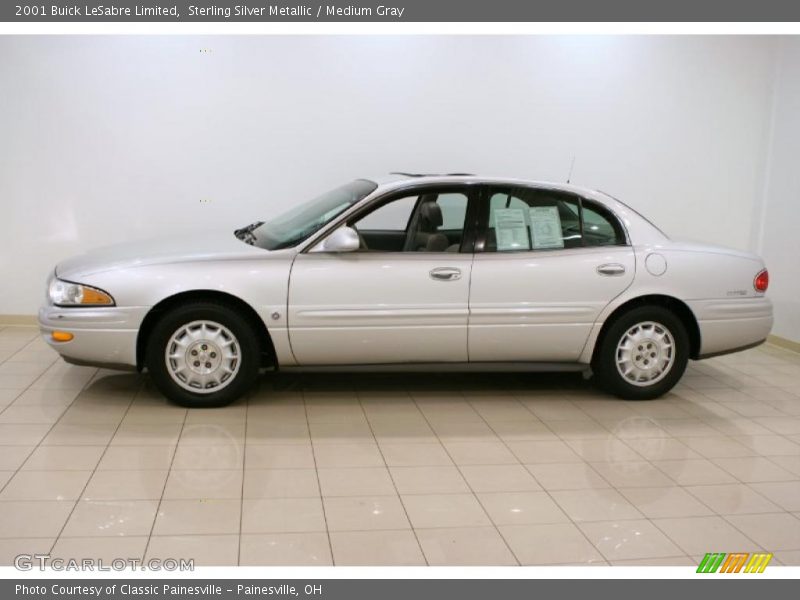 Sterling Silver Metallic / Medium Gray 2001 Buick LeSabre Limited