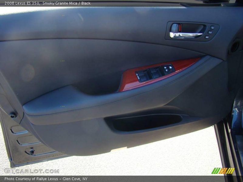 Smoky Granite Mica / Black 2008 Lexus ES 350