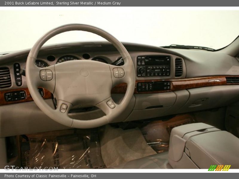 Sterling Silver Metallic / Medium Gray 2001 Buick LeSabre Limited