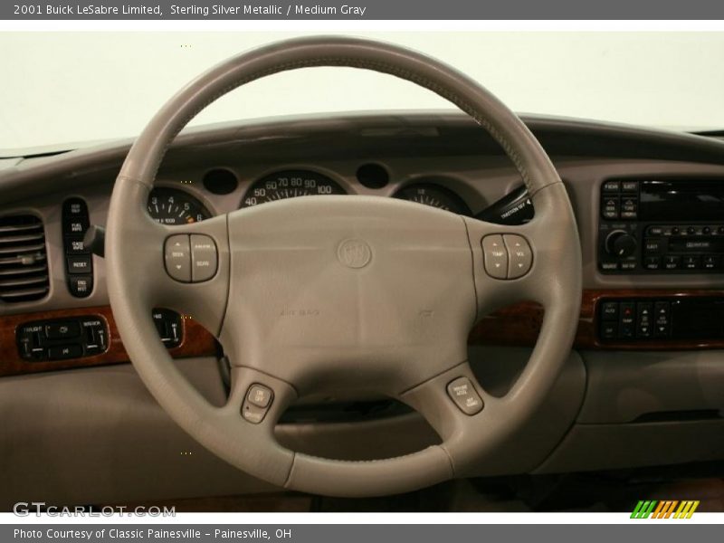 Sterling Silver Metallic / Medium Gray 2001 Buick LeSabre Limited