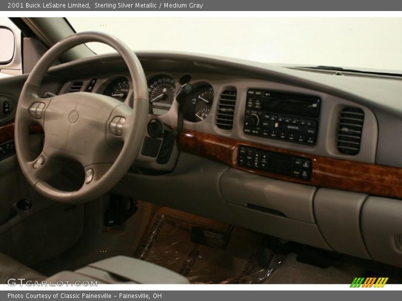 Sterling Silver Metallic / Medium Gray 2001 Buick LeSabre Limited