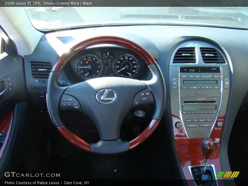 Smoky Granite Mica / Black 2008 Lexus ES 350