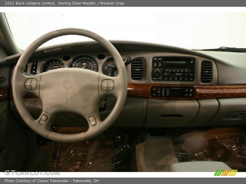 Sterling Silver Metallic / Medium Gray 2001 Buick LeSabre Limited