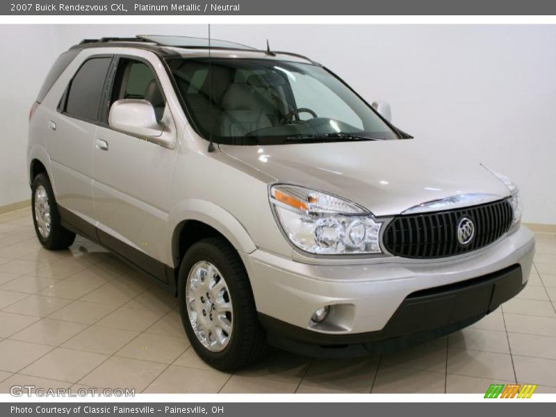 Platinum Metallic / Neutral 2007 Buick Rendezvous CXL