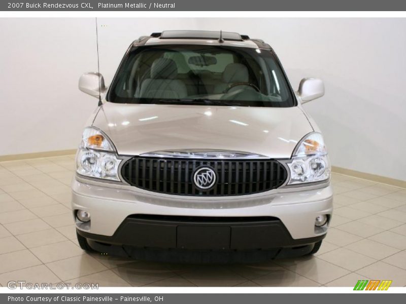Platinum Metallic / Neutral 2007 Buick Rendezvous CXL